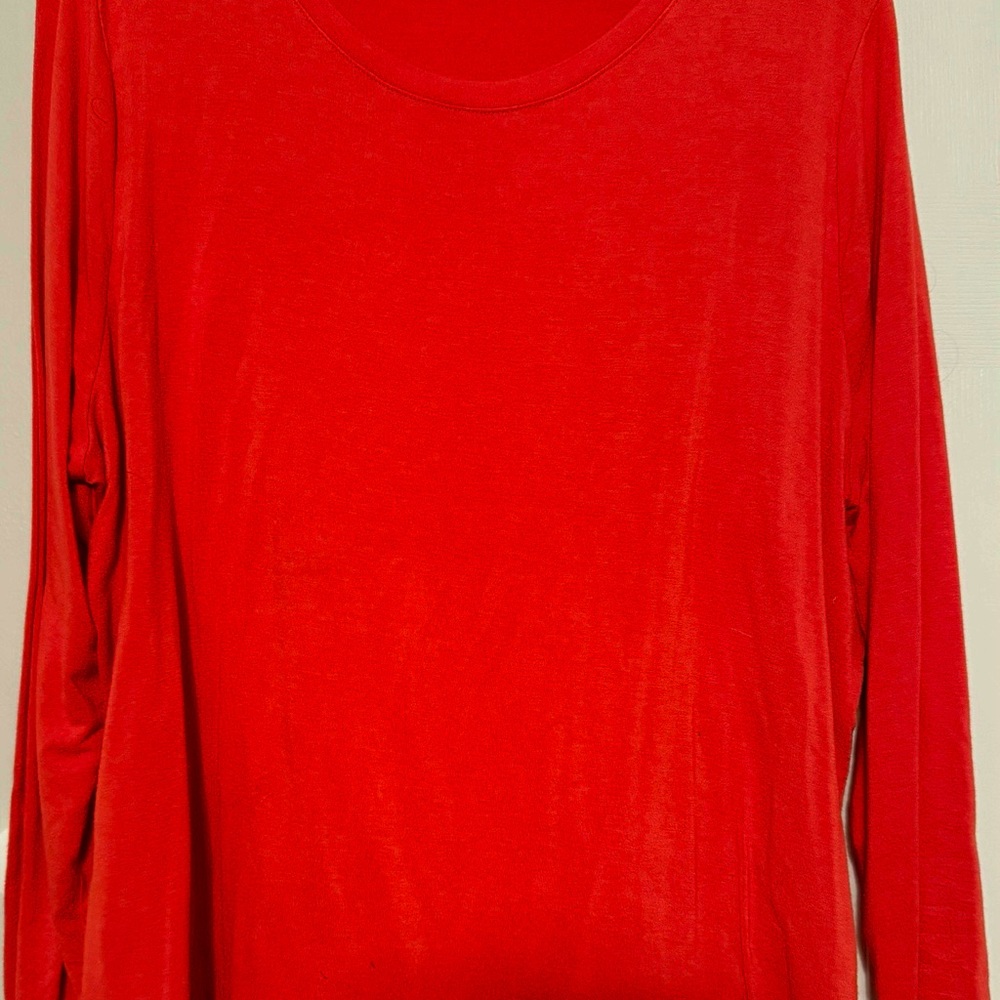 Vibrant Pink Long Sleeve Top